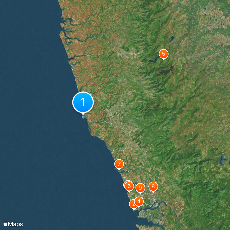 Sindhudurg Fort Mapa