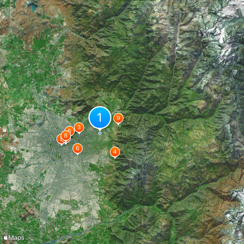 Santiago province Map