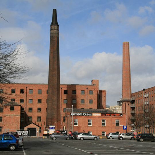 Mill Chimney Stack On East Side Of Junction With Cambridge Street