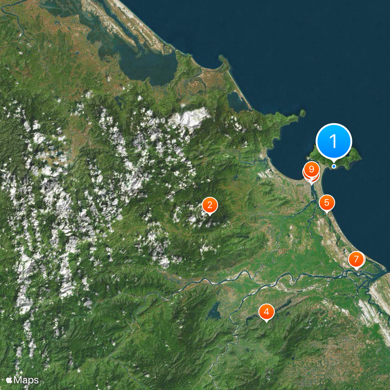 Linh Ung Pagoda Carte