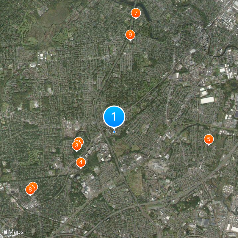 Iselin Map