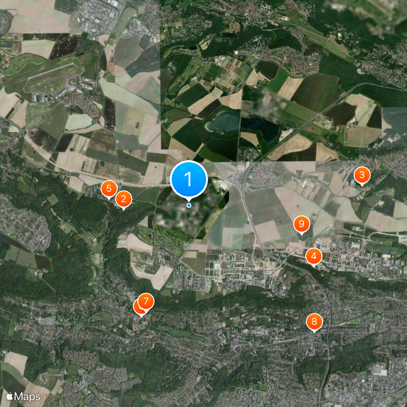 CEA Paris-Saclay Map