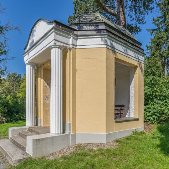 Gartentempel Alfred-Klunker-Anlage; Eichelberg; Wießmuth-Anlage in Hof