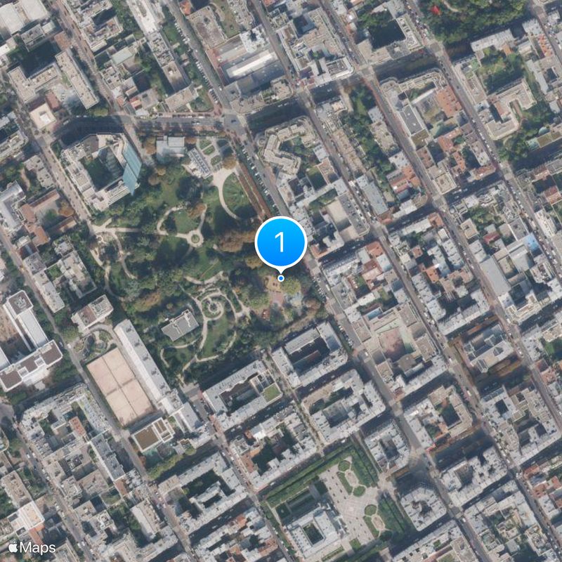 General Directorate for Internal Security Map