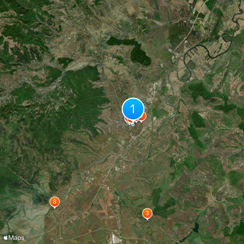 Alba Iulia Fortress Map