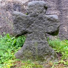 Sühnekreuz vor der Kirchhofsmauer Radeburger Straße -