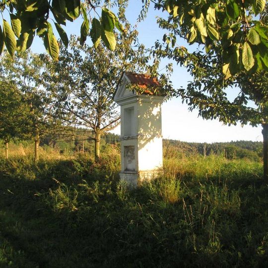 Kaplička na křížové cestě u Načeradce - 6. zastavení