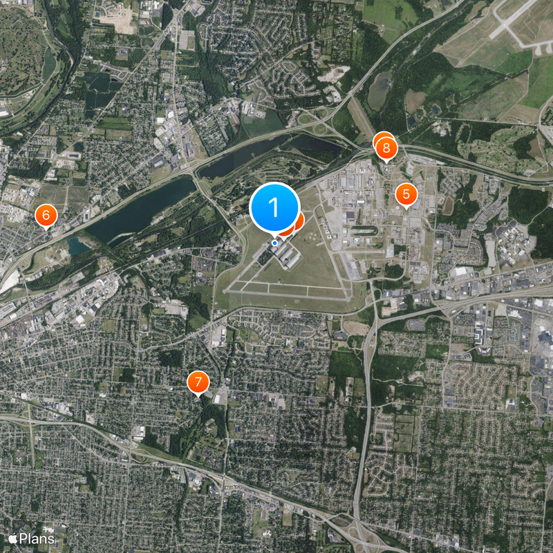 National Museum of the United States Air Force Carte