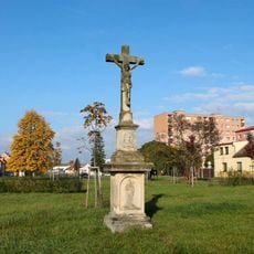 Kříž v Litovli na Staroměstském náměstí