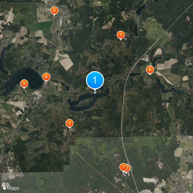 Liepnitzsee Map