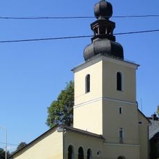 Bell tower of Saint George church in Szalejów Górny