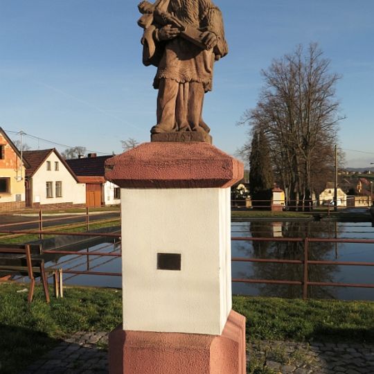 Statue of John of Nepomuk in Domašín