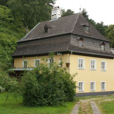 Ehem. Poststation und Bildstock