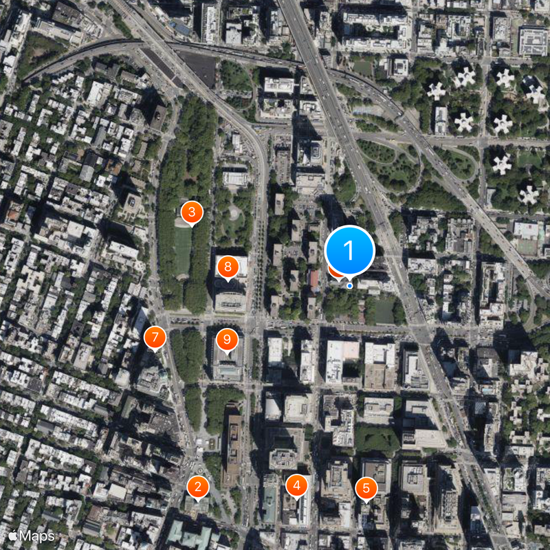 Roman Catholic Diocese of Brooklyn Map