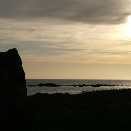 Pollachar,standing stone 250m SW of