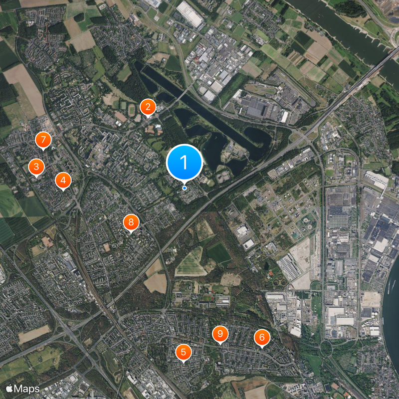 Cologne Lowland Map