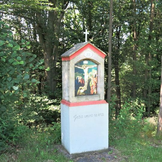 Kaplička křížové cesty v Brtníkách-XII