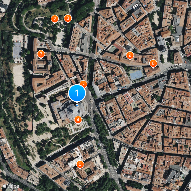 Royal Basilica of Saint Francis the Great Map