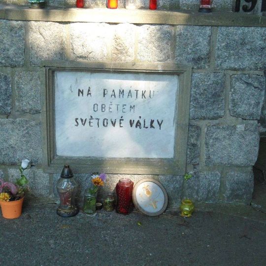 Pomník padlým v Chabařovicích