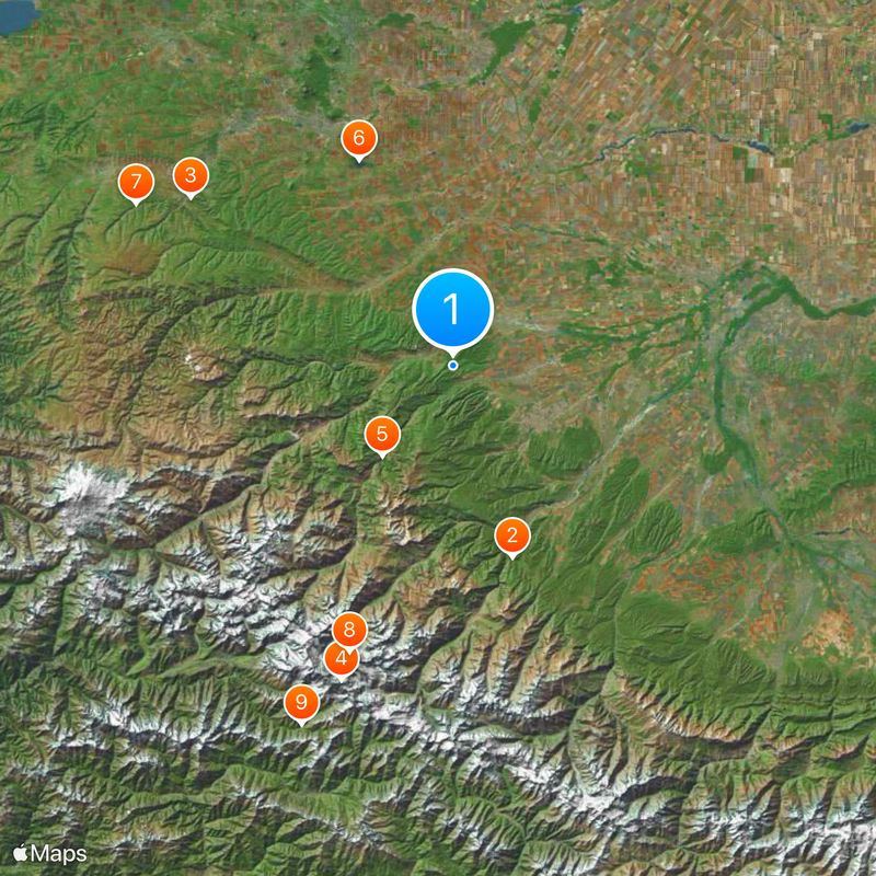 Kabardia-Balkaria Mapa