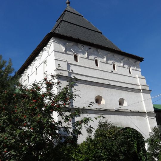 Башня пятигранная на западной стене