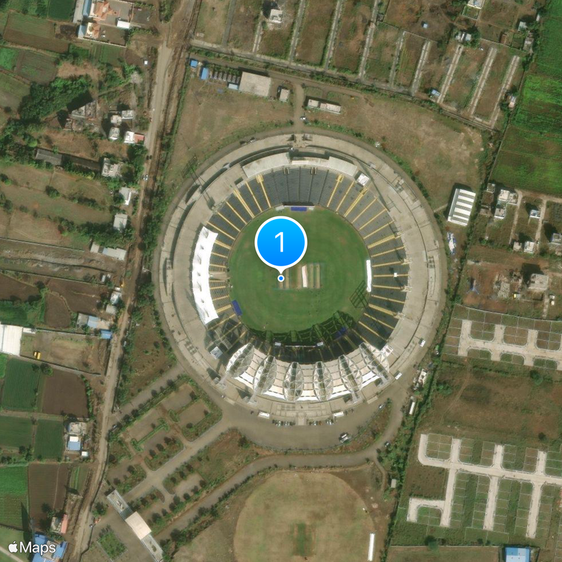 Maharashtra Cricket Association Stadium Map