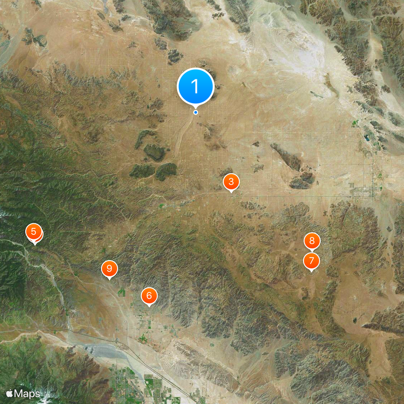 Landers Map