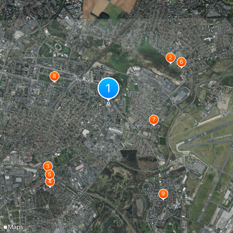 Garges-lès-Gonesse Mappa