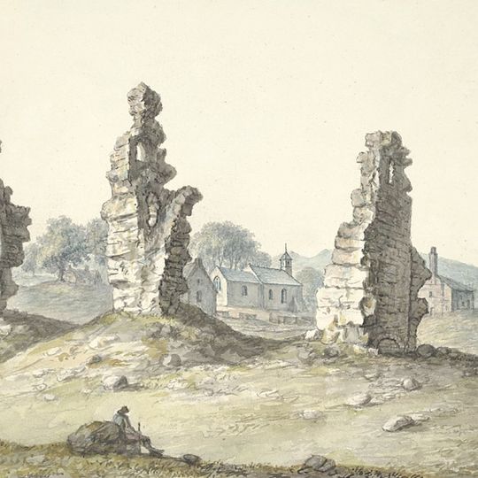 Shrawardine castle and settlement remains