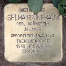 Stolperstein en memoria de Selma Grünebaum