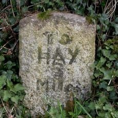 Milestone, Peny Park, top of East Hill
