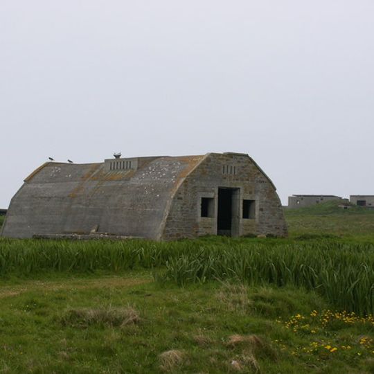 Rerwick Head, coastal battery and camp