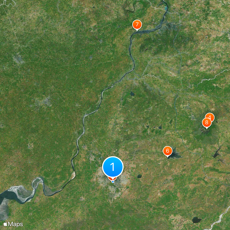 Distretto di Vadodara Mappa