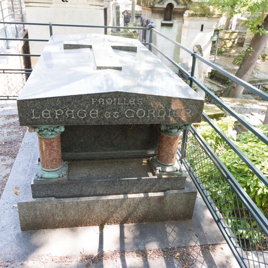 Grave of Lepage-Cordier