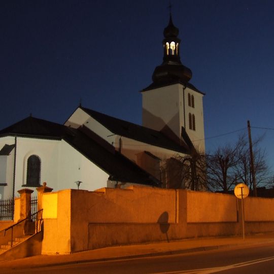 Holy Trinity church in Lipsko