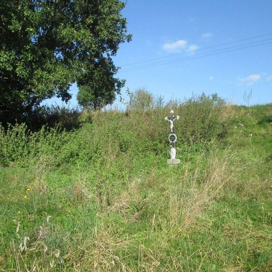 Kříž na svahu jižně od Kojetína