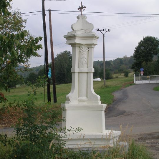 Column shrine in Nový Knín