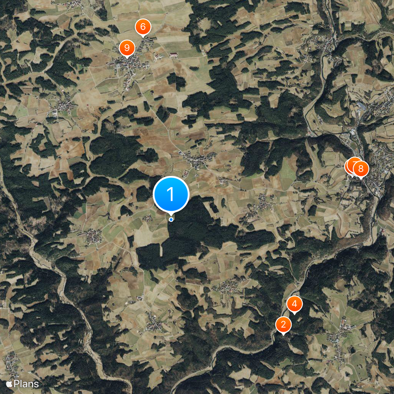 Franconian Switzerland Map