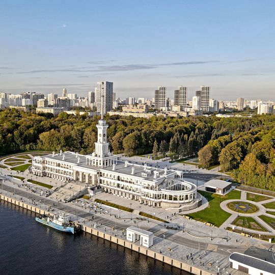Terminal nord du port de Moscou