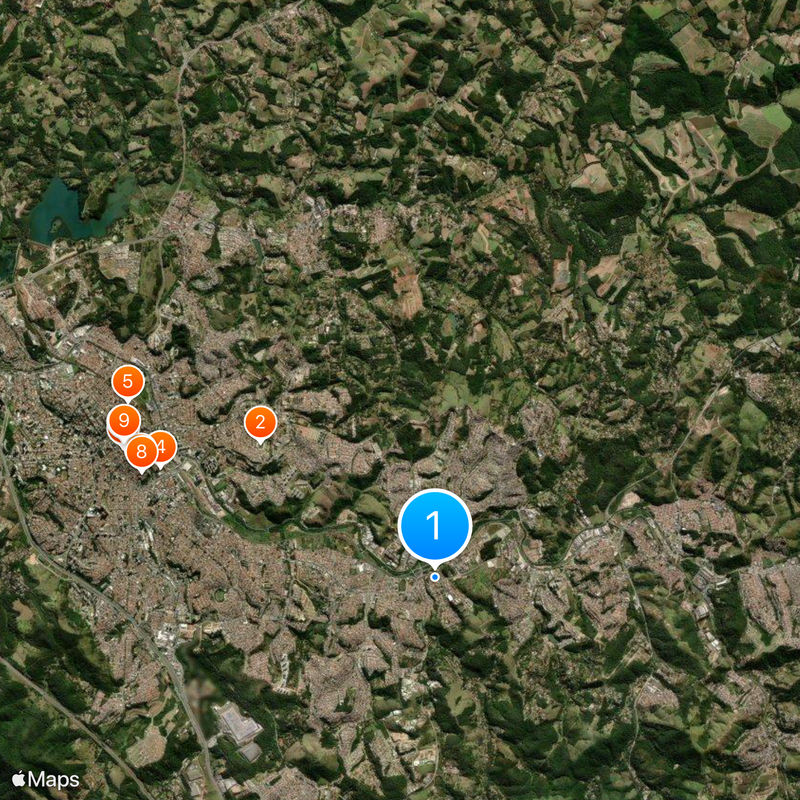 Várzea Paulista Map
