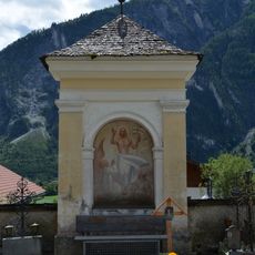 Nischenbildstock mit Fresko Auferstehung