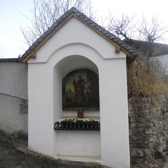 Nischenbildstock hl. Martin/Kriegerdenkmal