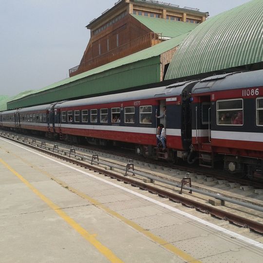 Srinagar railway station