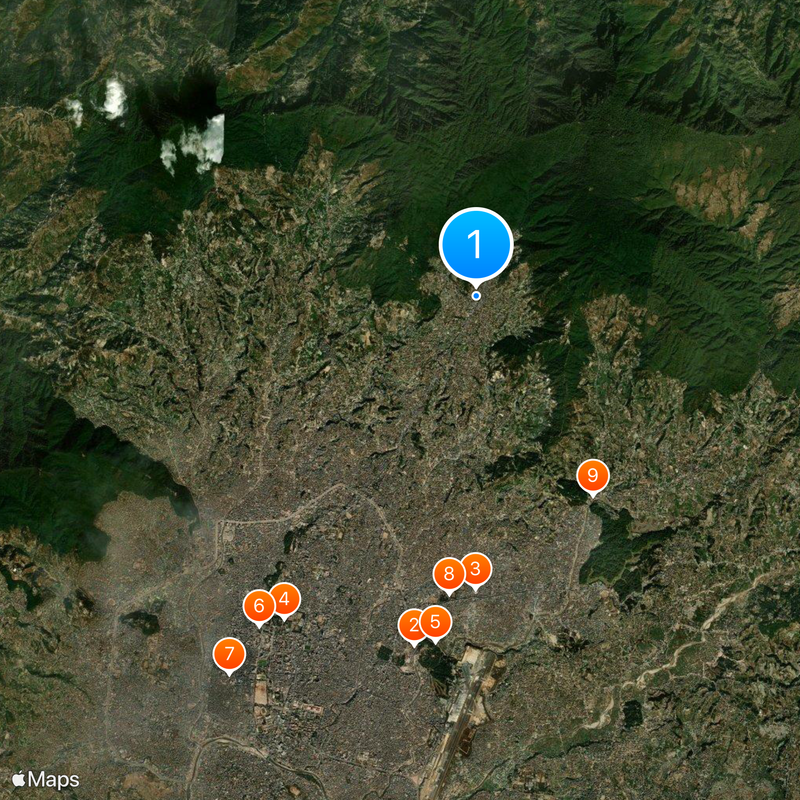 Budhanilkantha Temple Mappa
