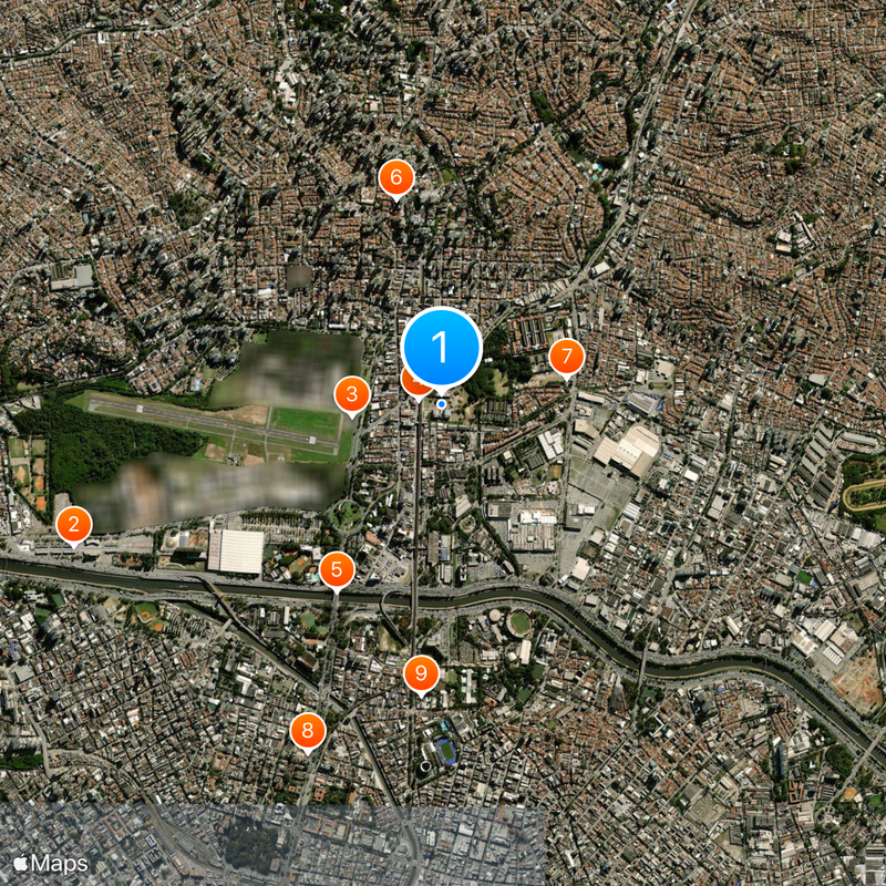 Carandiru Penitentiary Kaart