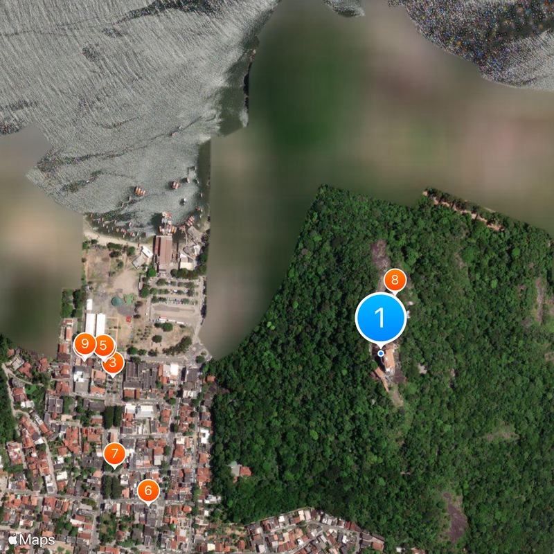 Penha Convent Map