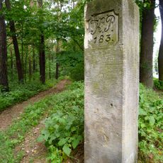 Sächsisch-Preußischer Grenzstein: Pilar Nr. 183