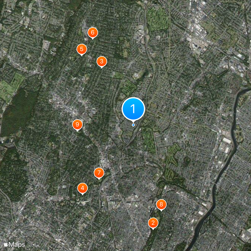 Bloomfield Map