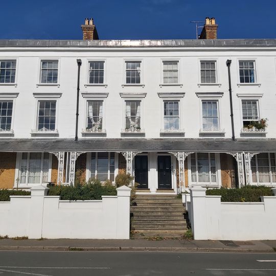 The Terrace Of 4 Houses Comprising Zingari, Belfort, Eastdale, And Elmhyrst, Including Their Area Walls And Gate Piers