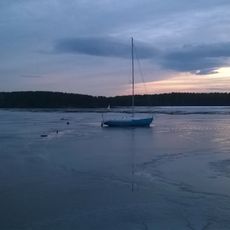 Łęg (Maziarnia) Reservoir